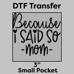 DTF Transfer 3" Thumbnail