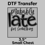 DTF Transfer 3.5" Thumbnail