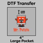 DTF Transfer 4" Thumbnail