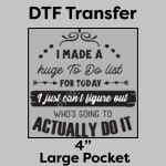 DTF Transfer 4" Thumbnail