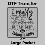 DTF Transfer 4" Thumbnail