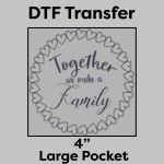 DTF Transfer 4" Thumbnail