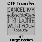 DTF Transfer 4" Thumbnail