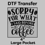 DTF Transfer 4" Thumbnail