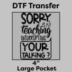 DTF Transfer 4" Thumbnail