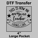 DTF Transfer 4" Thumbnail