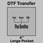 DTF Transfer 4" Thumbnail