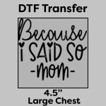 DTF Transfer 4.5" Thumbnail