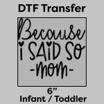 DTF Transfer 6" Thumbnail