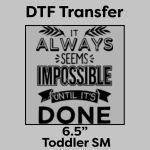 DTF Transfer 6.5" Thumbnail