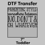 DTF Transfer 7" Thumbnail