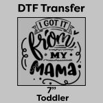 DTF Transfer 7" Thumbnail