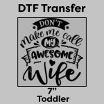 DTF Transfer 7" Thumbnail