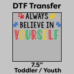 DTF Transfer 7.5" Thumbnail