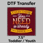 DTF Transfer 7.5" Thumbnail