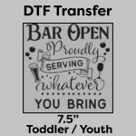 DTF Transfer 7.5" Thumbnail