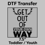 DTF Transfer 7.5" Thumbnail