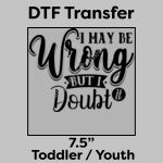 DTF Transfer 7.5" Thumbnail