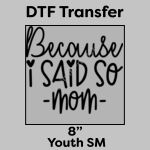 DTF Transfer 8" Thumbnail
