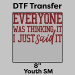 DTF Transfer 8" Thumbnail