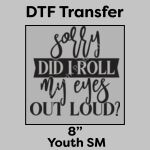 DTF Transfer 8" Thumbnail
