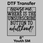 DTF Transfer 8" Thumbnail