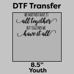 DTF Transfer 8.5" Thumbnail