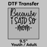 DTF Transfer 9.5" Thumbnail