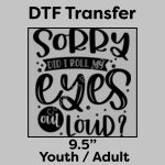 DTF Transfer 9.5" Thumbnail