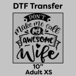 DTF Transfer 10" Thumbnail