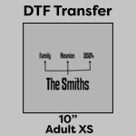 DTF Transfer 10" Thumbnail