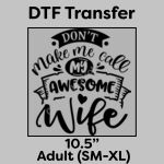 DTF Transfer 10.5" Thumbnail
