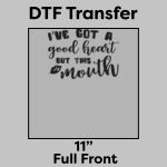 DTF Transfer 11" Thumbnail