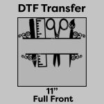 DTF Transfer 11" Thumbnail
