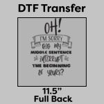 DTF Transfer 11.5" Thumbnail