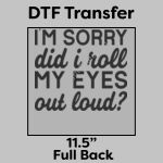 DTF Transfer 11.5" Thumbnail