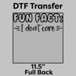 DTF Transfer 11.5" Thumbnail