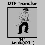 DTF Transfer 14" Thumbnail