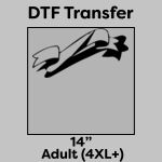 DTF Transfer 14" Thumbnail