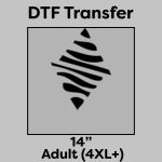 DTF Transfer 14" Thumbnail