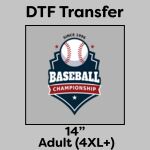 DTF Transfer 14" Thumbnail