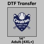 DTF Transfer 14" Thumbnail
