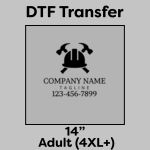 DTF Transfer 14" Thumbnail