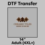 DTF Transfer 14" Thumbnail