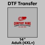 DTF Transfer 14" Thumbnail