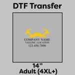 DTF Transfer 14" Thumbnail