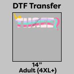 DTF Transfer 14" Thumbnail