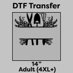 DTF Transfer 14" Thumbnail