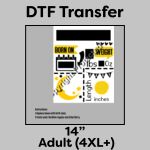DTF Transfer 14" Thumbnail