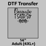 DTF Transfer 14" Thumbnail